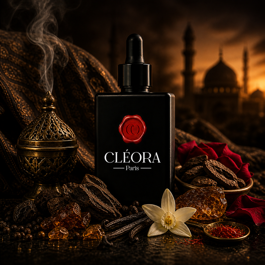 huile de barbe parfum Magic Cléora Paris luxe